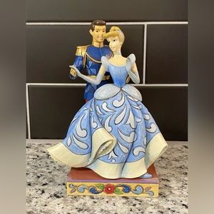 Jim Shore Cinderella and Prince Charming Collectible Figurine Disney Traditions
